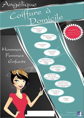 angelique coiffure a domicile 59253 La Gorgue