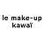 Adoptez le make-up kawa